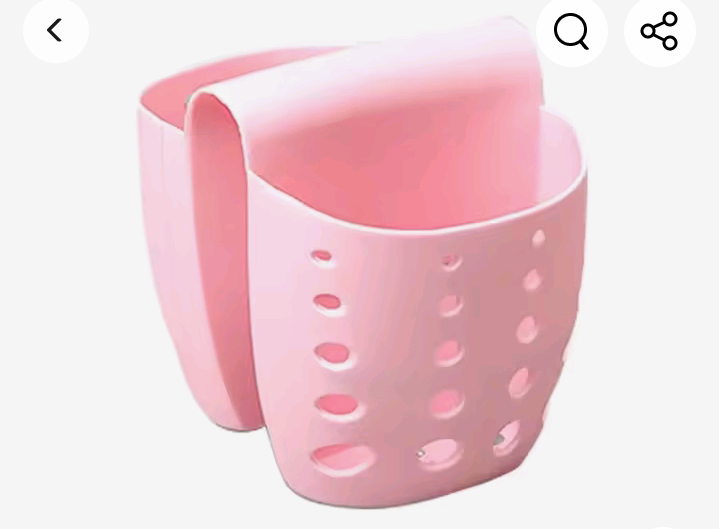 Kitchen Storage Drain Basket Sink Holder Adjustable Soap Sponge Shelf Double Saddle Style Drain Rack