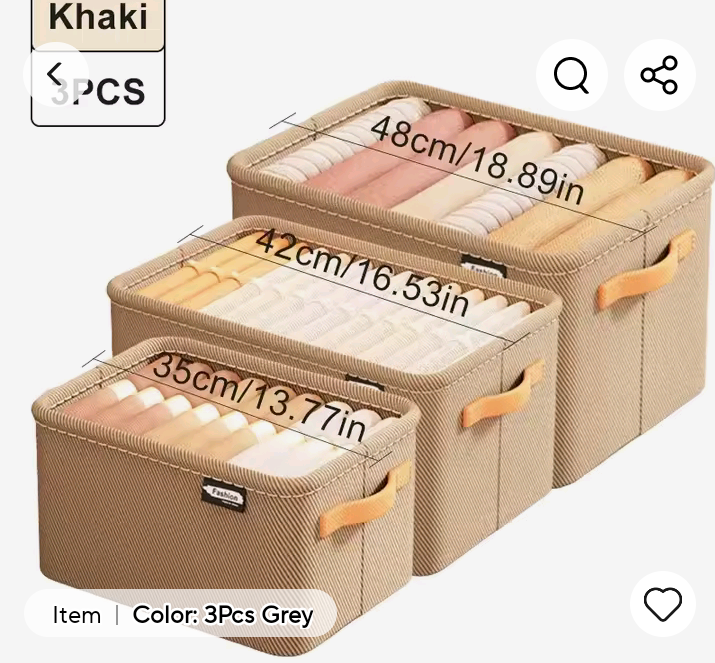 Thicken Clothes Organizer – Pants /Sweater/ Jeans Storage Cabinets/ Drawers Organizer