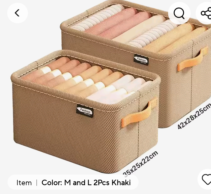 Thicken Clothes Organizer – Pants /Sweater/ Jeans Storage Cabinets/ Drawers Organizer