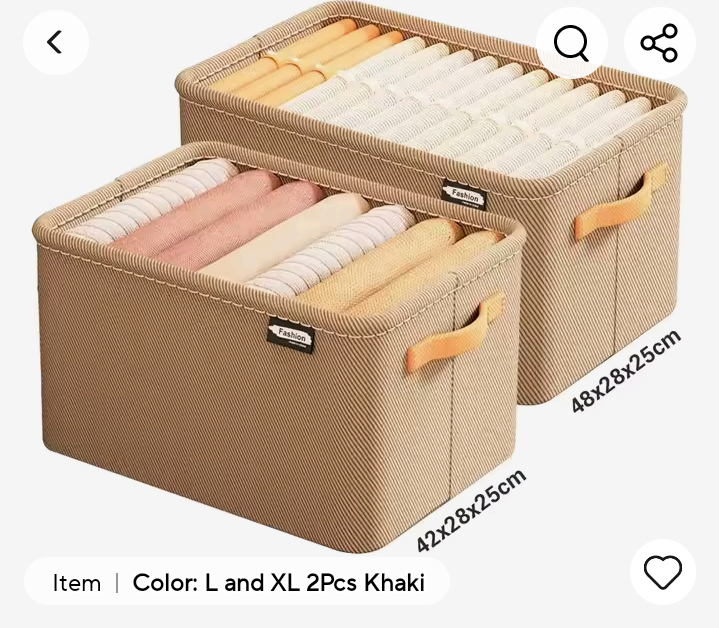 Thicken Clothes Organizer – Pants /Sweater/ Jeans Storage Cabinets/ Drawers Organizer