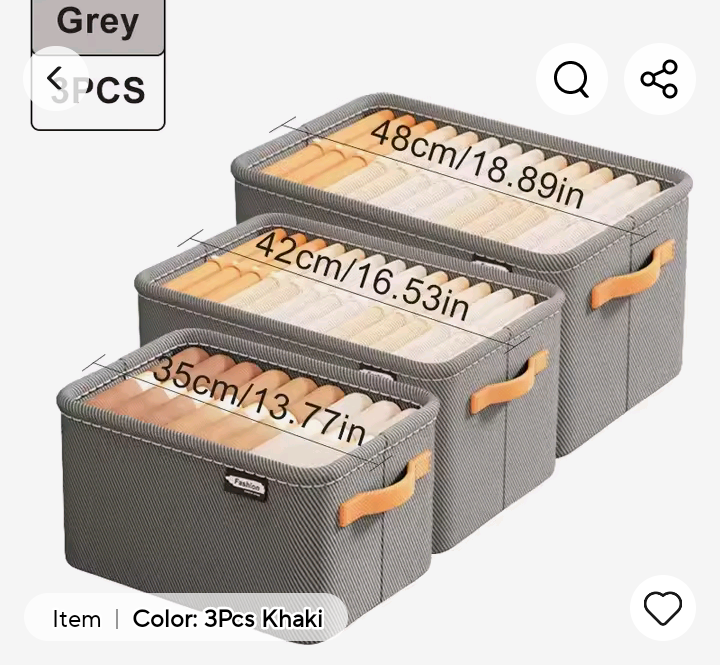 Thicken Clothes Organizer – Pants /Sweater/ Jeans Storage Cabinets/ Drawers Organizer